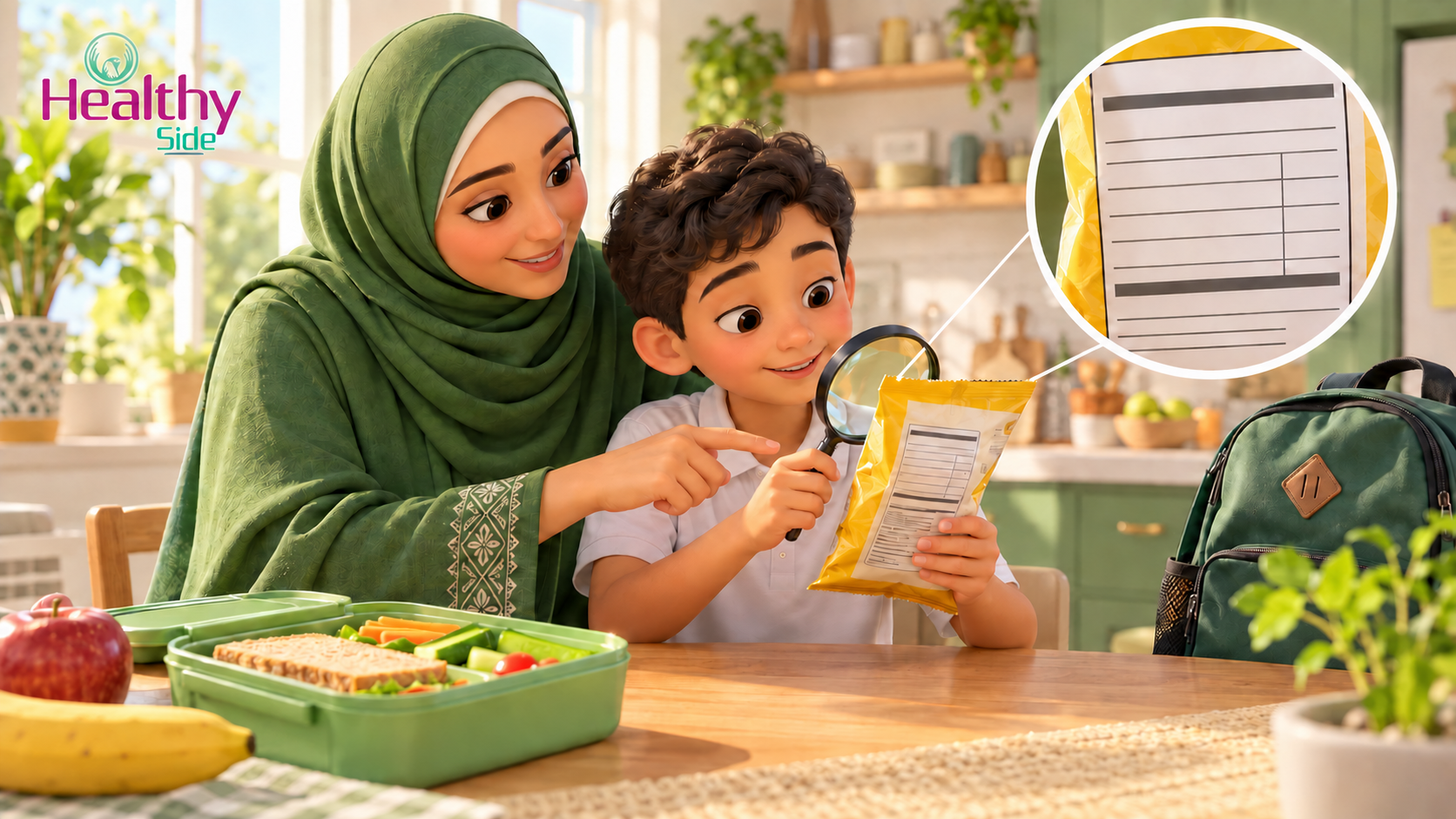 سناك المدرسة لطفل السكري: كيف نقرأ الحصة والكربوهيدرات؟
